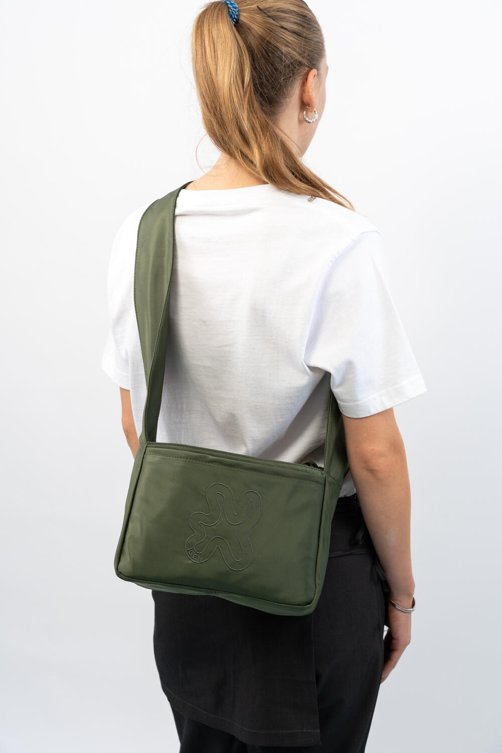 Crossbody Shield shopper - grøn